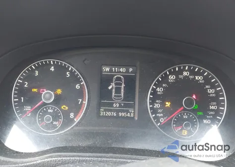 2013 Volkswagen Passat 2.5L Se из США, поврежденный, VIN 1VWBP7A37DC122877